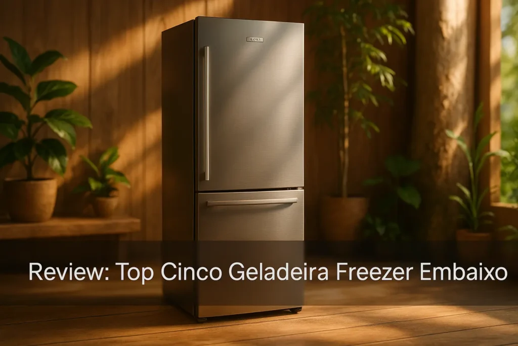 Top Cinco Geladeira Freezer Embaixo