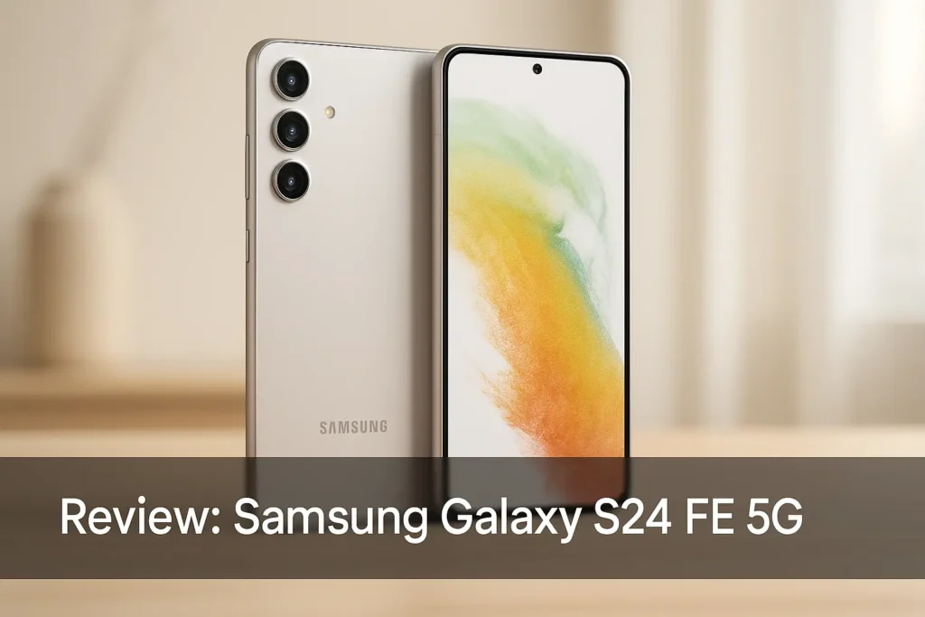 Celular Samsung Galaxy S24 FE 5G: Câmera Tripla, Desempenho Imbatível