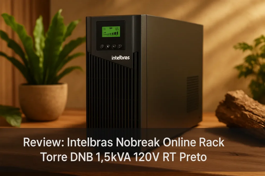 Review: Intelbras Nobreak Online Rack Torre DNB 1.5kVA 120V RT Preto