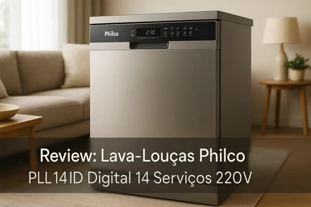 Lava Louças Philco PLL14ID Digital 14 Serviços 220V: Desempenho e Eficiência em sua Cozinha