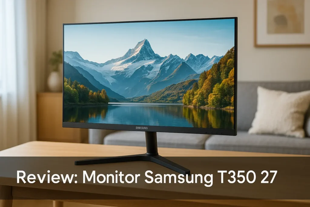 Principais Cinco monitor Samsung t350 27