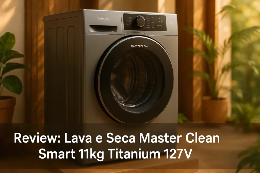 Lava e Seca Master Clean Smart 11kg Titanium 127V