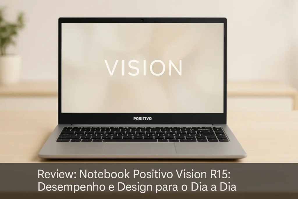 Notebook Positivo Vision R15: Desempenho e Design para o Dia a Dia