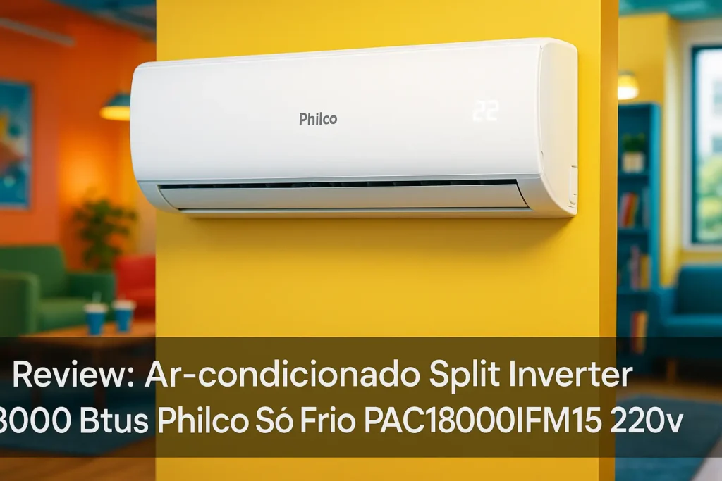 Ar-condicionado Split Inverter 18000 Btus Philco Só Frio PAC18000IFM15 220v
