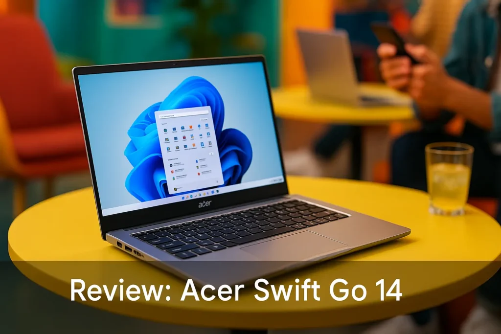 Acer Notebook Swift Go 14: Fino, leve e com desempenho impressionante