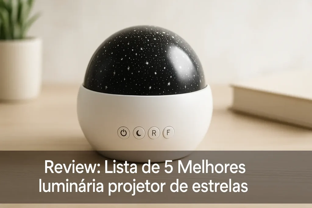 Lista de 5 Melhores: luminária projetor de estrelas