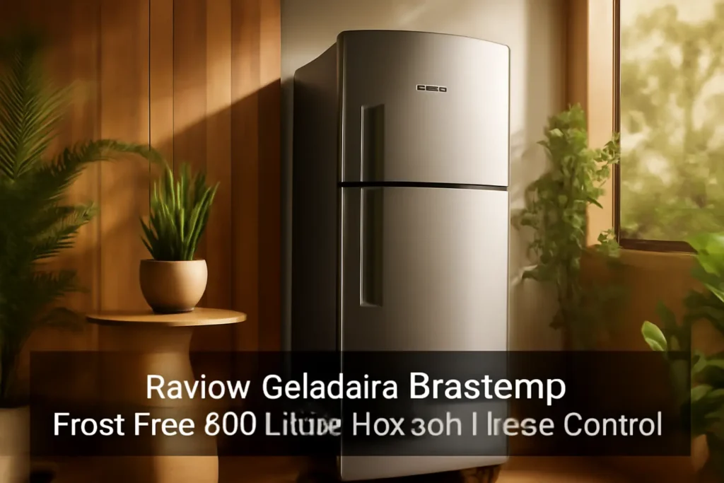 Geladeira Brastemp Frost Free Duplex 400 Litros Inox com Freeze Control