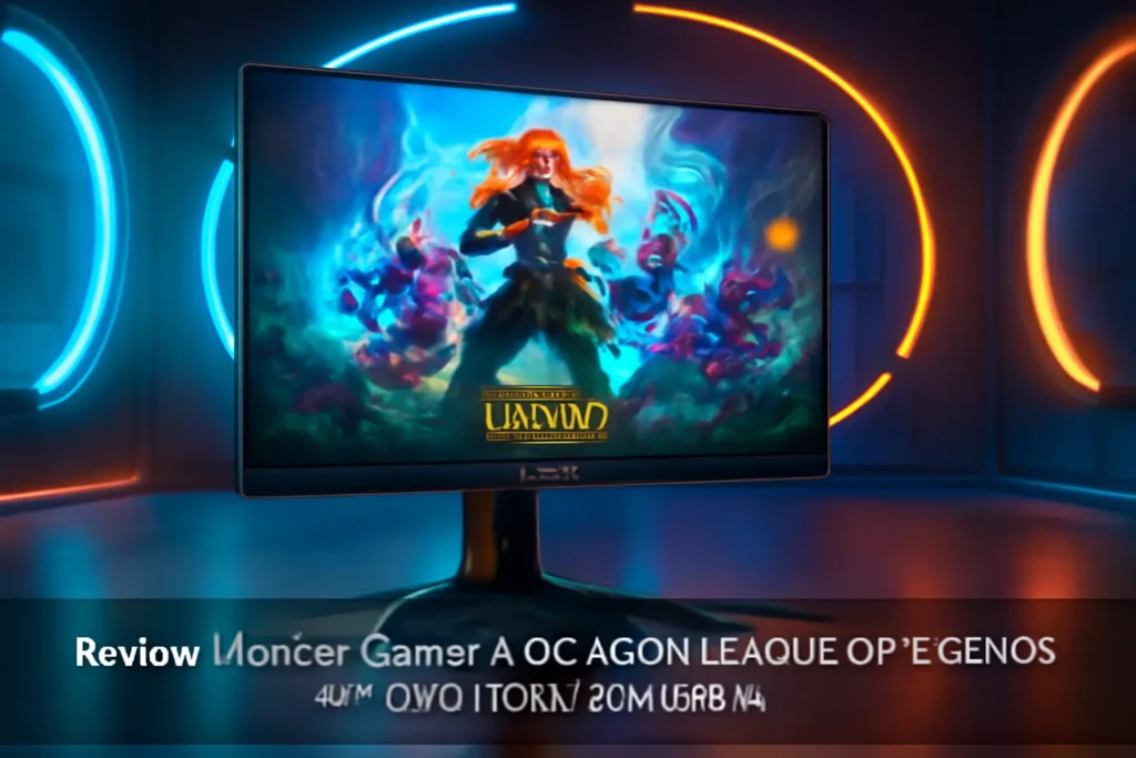 Monitor Gamer AOC AGON LEAGUE OF LEGENDS 27" QHD 170Hz AG275QXL