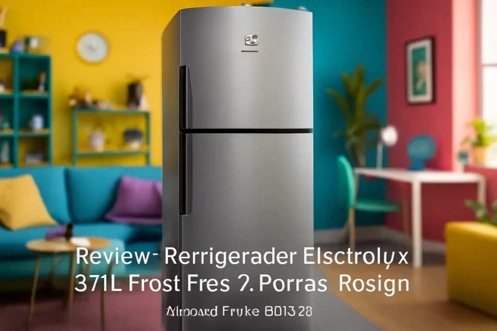 Refrigerador Electrolux 371L Frost Free 2 Portas Inox: Eficiência e Design