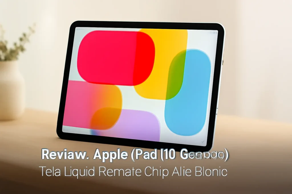 iPad da Apple (10ª Geração): Tela Liquid Retina e Chip A14 Bionic