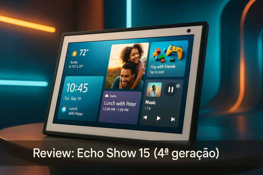 Lista de 5 Melhores: Echo Show 15 4ª geração