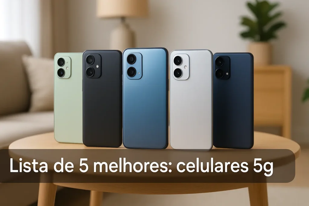 Lista de 5 Melhores: celulares 5g