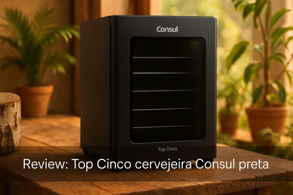 Top Cinco cervejeira consul preta