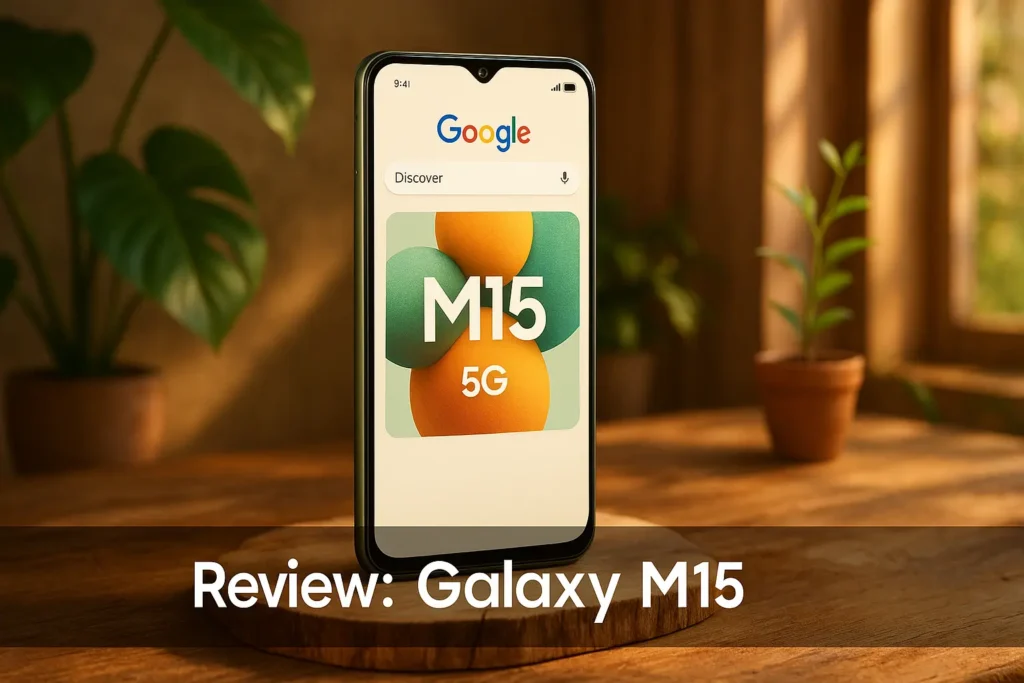 Principais 5 Galaxy m15