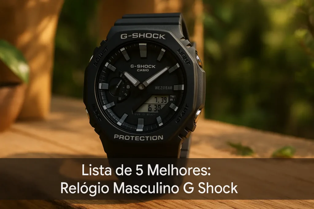 Lista de 5 Melhores: Relogio Masculino G Shock