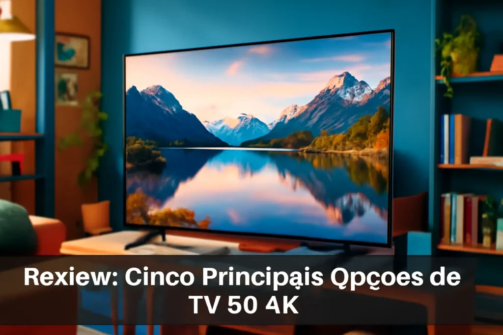 Cinco Principais Opções de TV 50 4k