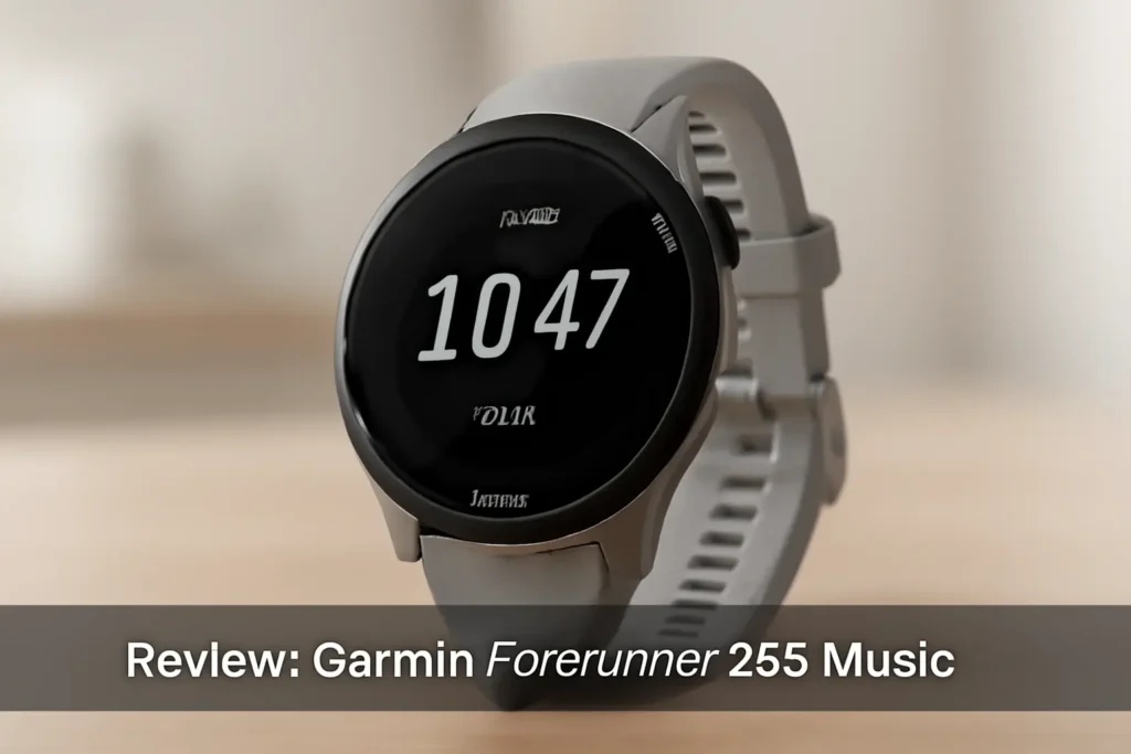 Garmin Forerunner 255 Music: Smartwatch com Música e Longa Duração de Bateria