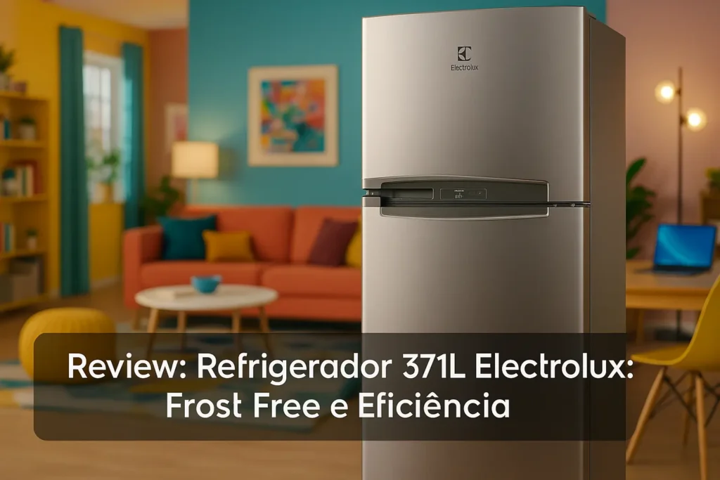 Refrigerador 371L Electrolux: Frost Free e Eficiência