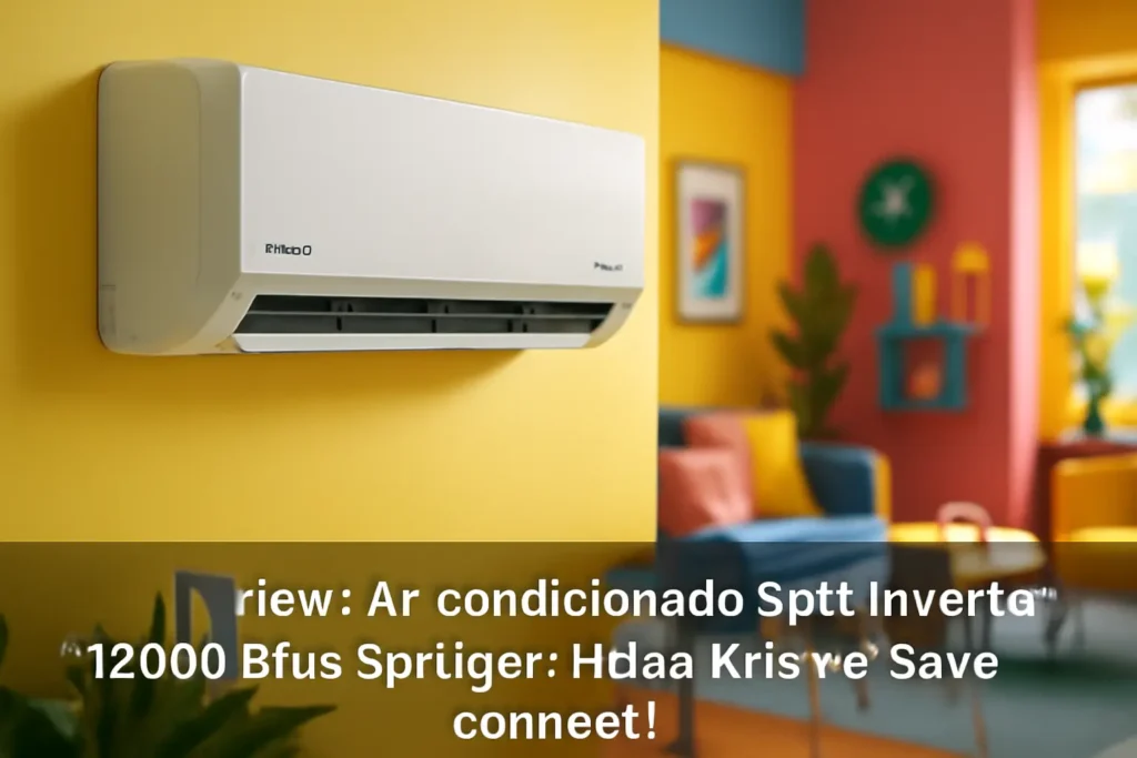 Ar-condicionado Split Inverter 12000 Btus Springer Midea Xtreme Save Connect