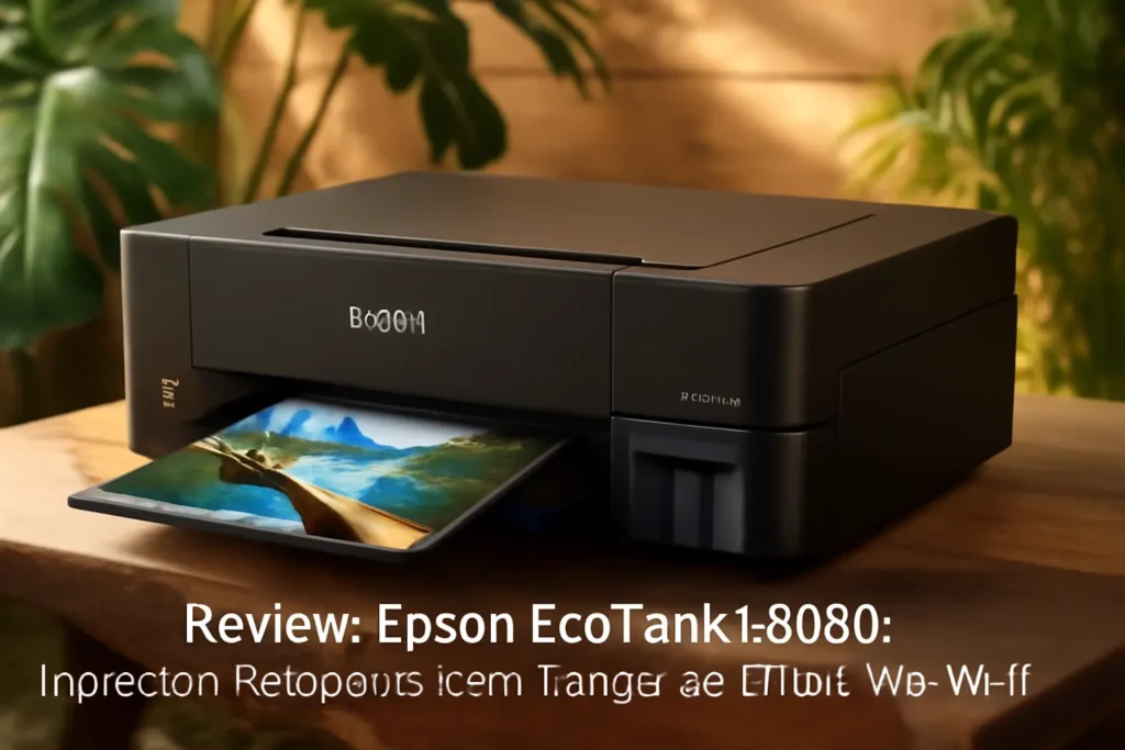 Epson EcoTank L8050: Impressora Fotográfica com Tanque de Tinta e Wi-Fi