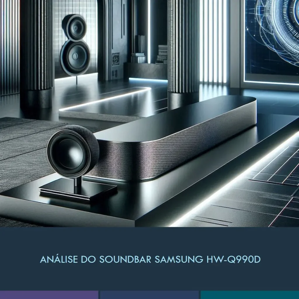 Soundbar Samsung HW-Q990D: 11.1.4 Canais, Dolby Atmos, Alexa e mais