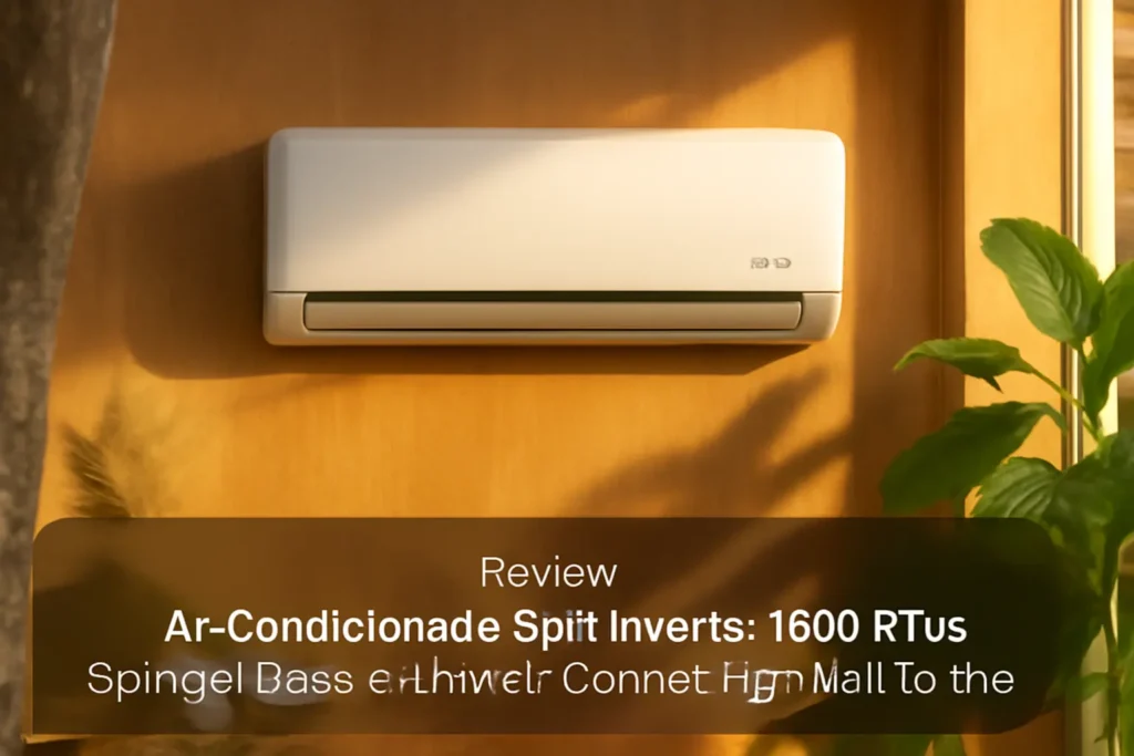 Ar-Condicionado Split Inverter 18000 BTUs Springer Midea Airvolution Connect High Wall Só Frio