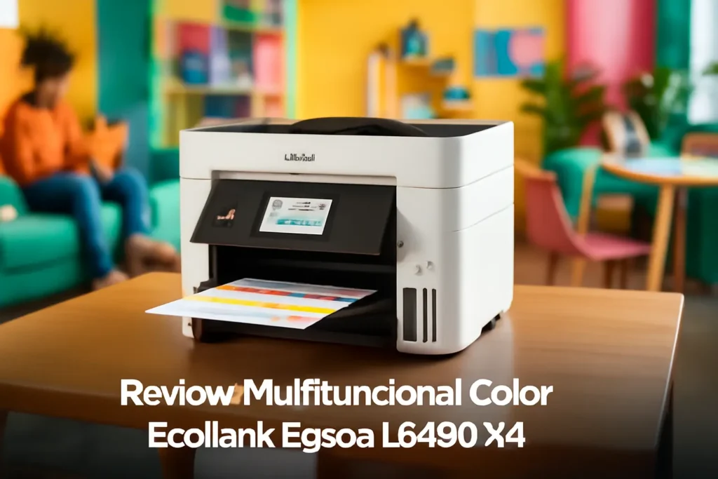 Multifuncional Color EcoTank Epson L6490 A4: Imprimindo com Eficiência e Sustentabilidade