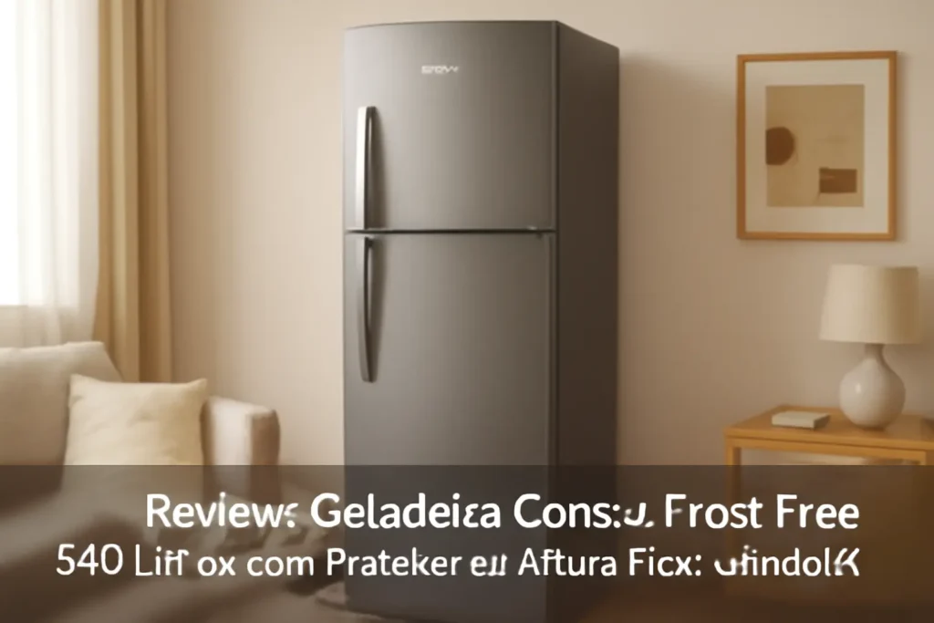 Geladeira Consul Frost Free 340 Litros com Prateleiras Altura Flex - CRM39AK