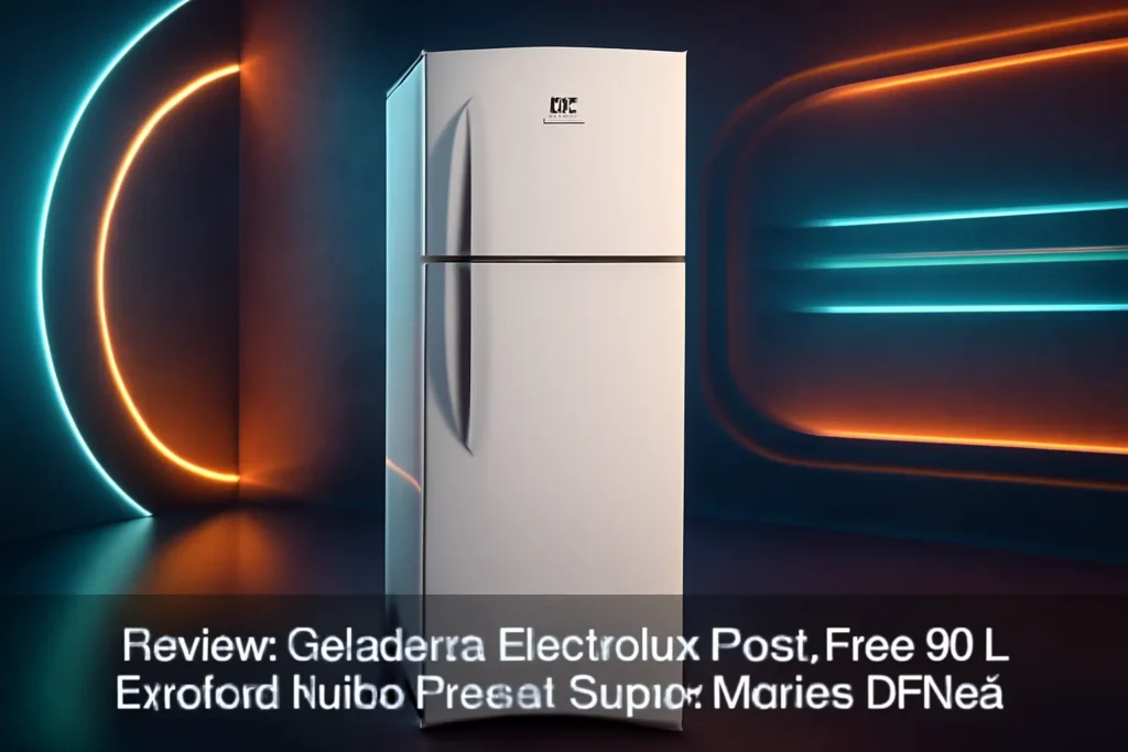 Geladeira Electrolux Frost Free 400L Efficient Turbo Freezer Duplex Branca (DFN44)