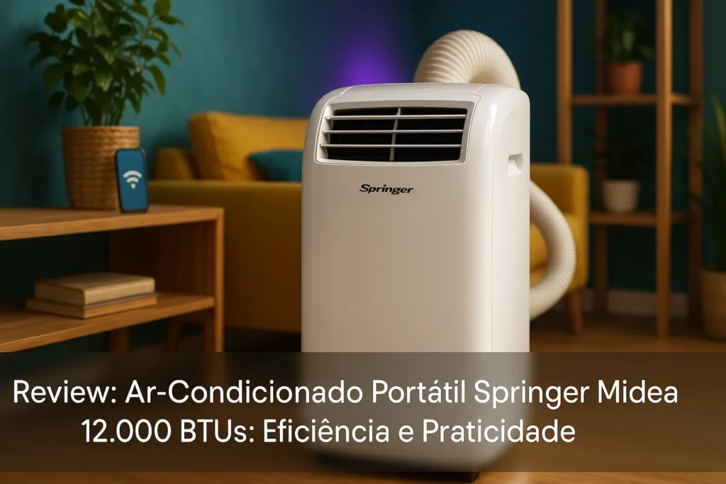 Ar-Condicionado Portátil Springer Midea 12.000 BTUs: Eficiência e Praticidade