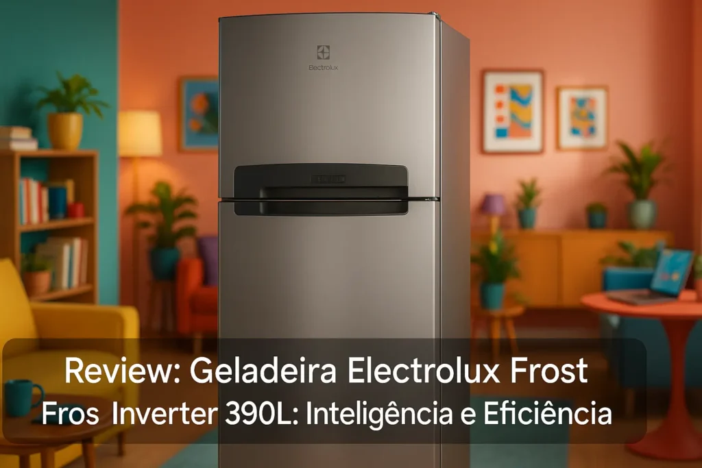 Geladeira Electrolux Frost Free Inverter 390L: Inteligência e Eficiência