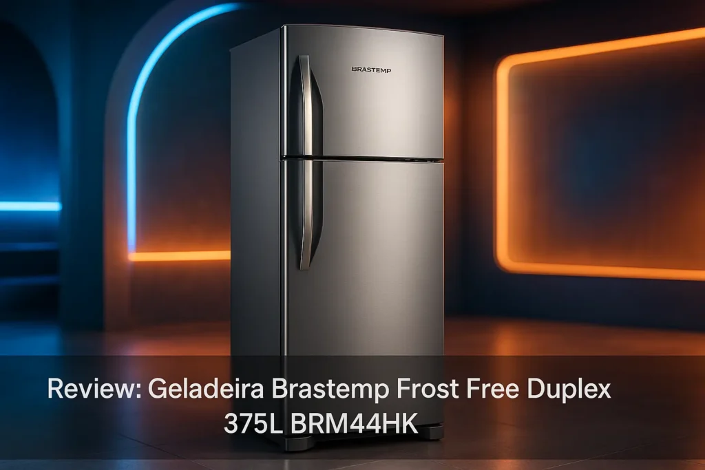 Geladeira Brastemp Frost Free Duplex 375L BRM44HK: Modernidade e Praticidade