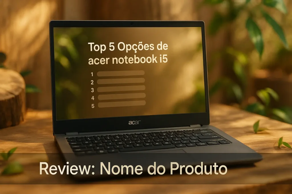 Top 5 Opções de acer notebook i5