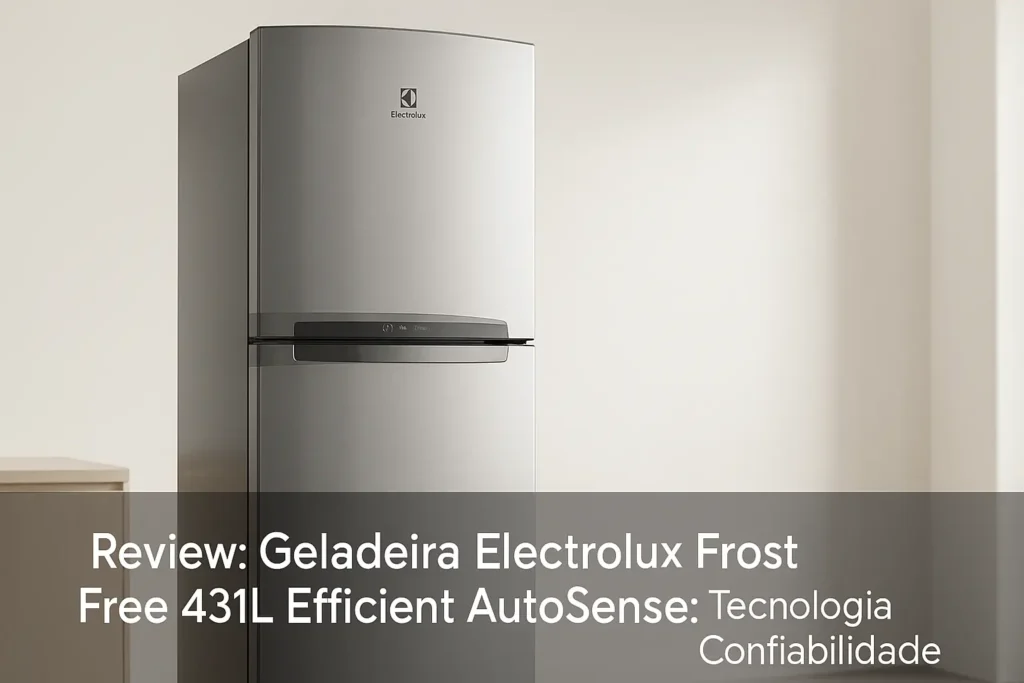 Geladeira Electrolux Frost Free 431L Efficient AutoSense: Tecnologia e Confiabilidade