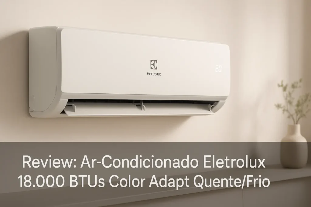 Ar-Condicionado Electrolux 18.000 BTUs Color Adapt Quente/Frio