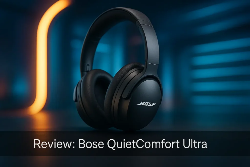 Bose QuietComfort Ultra Wireless Headset: Conforto e Cancelamento de Ruído