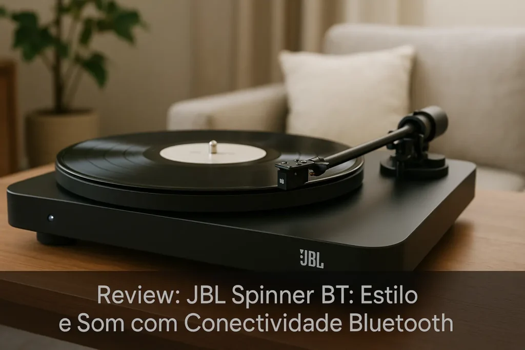 JBL Spinner BT: Estilo e Som com Conectividade Bluetooth
