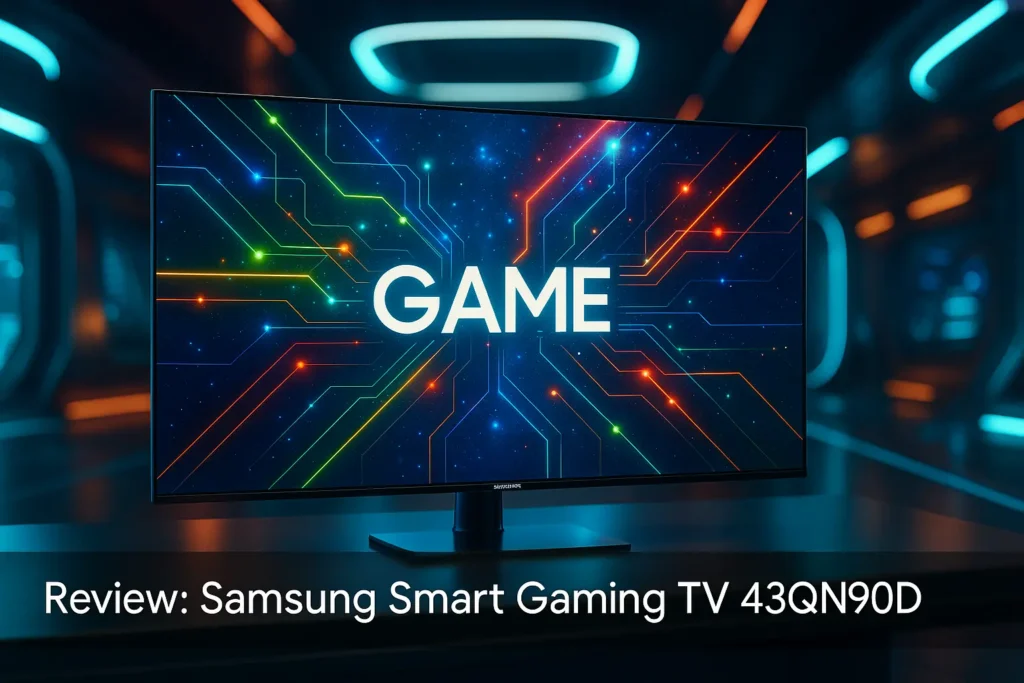Samsung Smart Gaming TV 43QN90D: 4K, 144Hz e Mini LED
