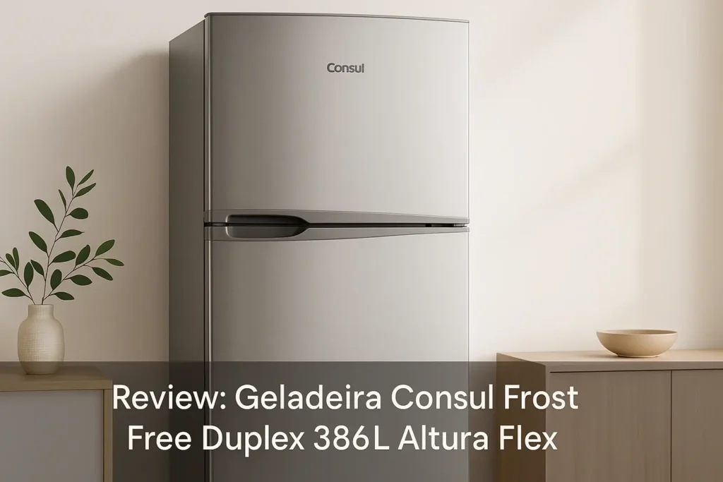 Geladeira Consul Frost Free Duplex 386L Altura Flex
