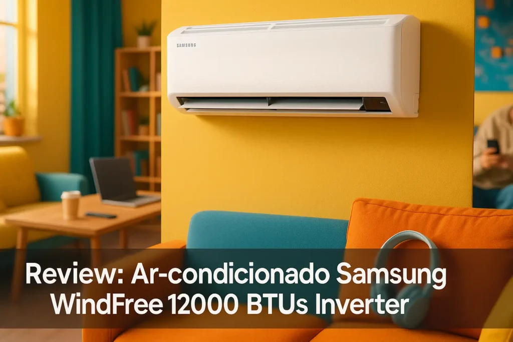 Ar-condicionado Samsung WindFree 12000 BTUs Inverter