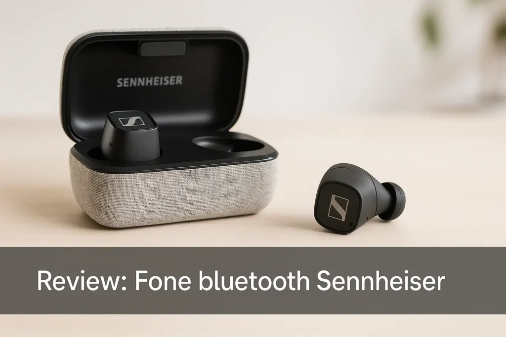 Principais Cinco fone bluetooth Sennheiser