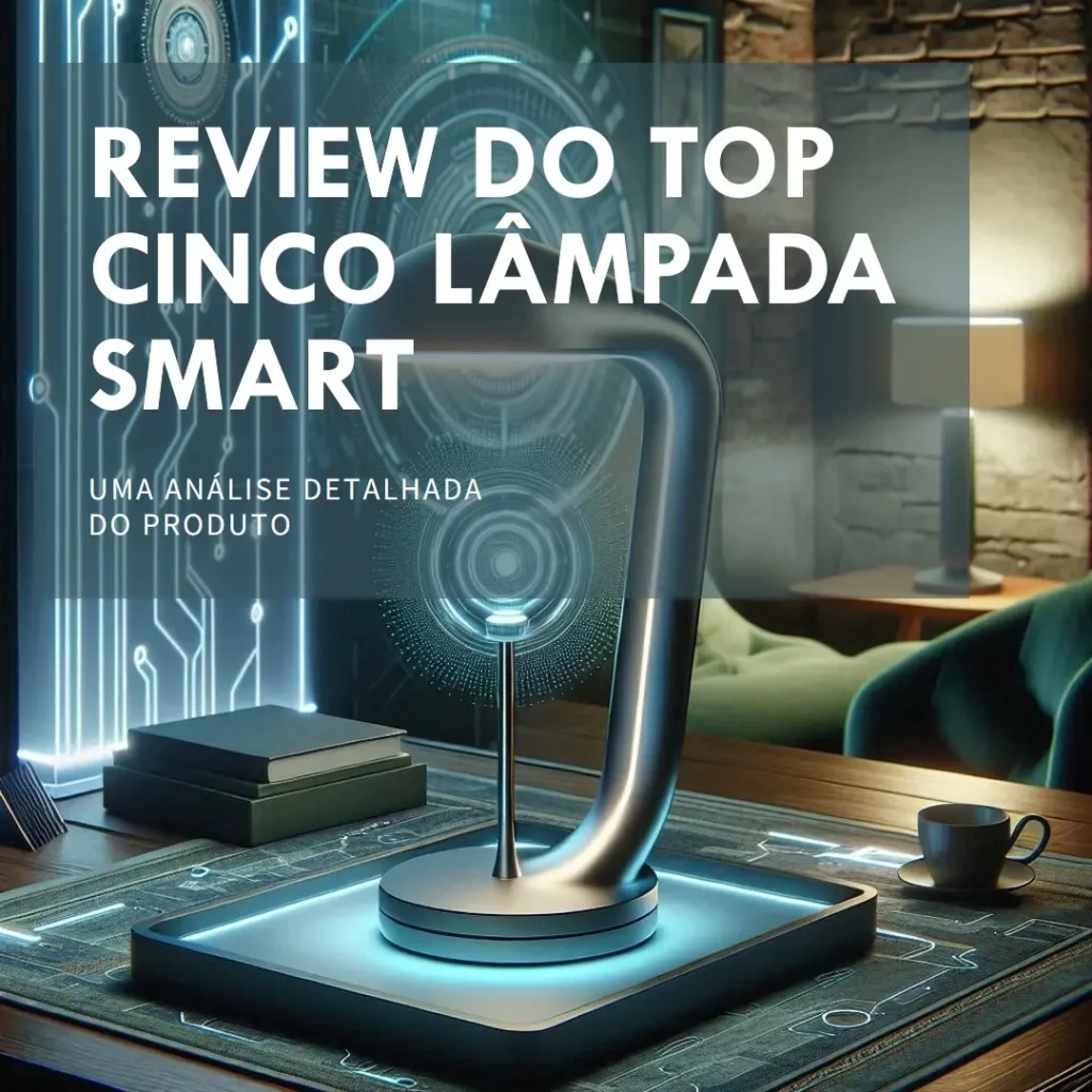 Top Cinco lâmpada smart