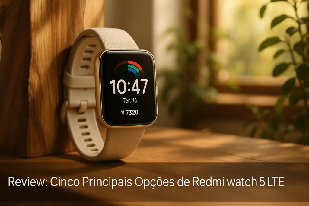 Cinco Principais Opções de Redmi watch 5 lte