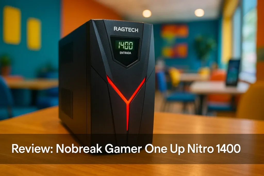 RAGTECH Nobreak Gamer One Up Nitro 1400: potência, proteção e estabilidade