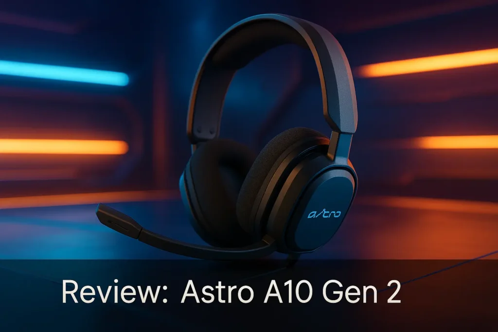 Headset ASTRO A10 Gen 2: som claro e robustez gamer