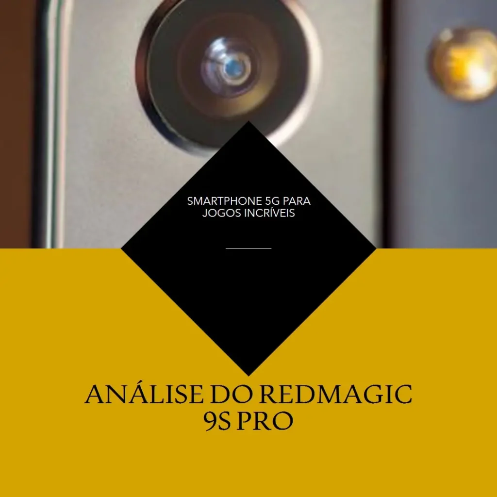 REDMAGIC 9S Pro: Smartphone 5G para jogos com tela de 120Hz e câmera sob a tela