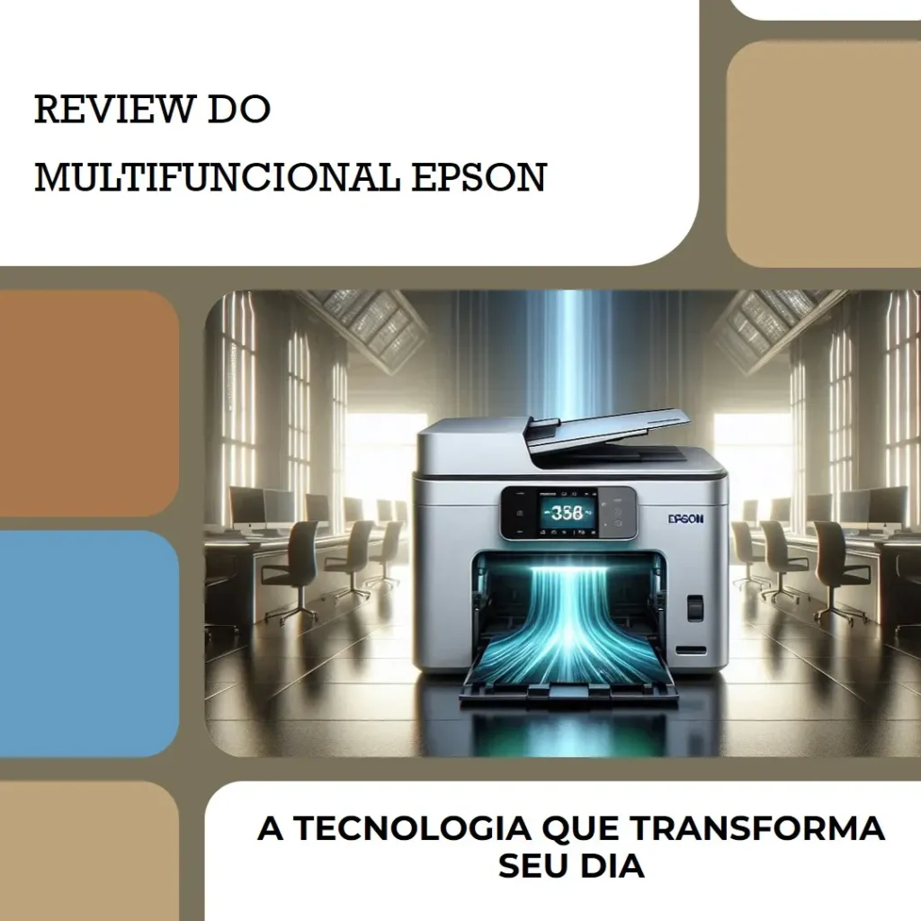 Multifuncional Epson EcoTank L8180 com Wi-Fi e A3+