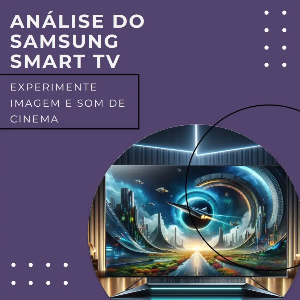 Samsung Smart TV 55" QLED 4K com Soundbar: Imagem e Som de Cinema