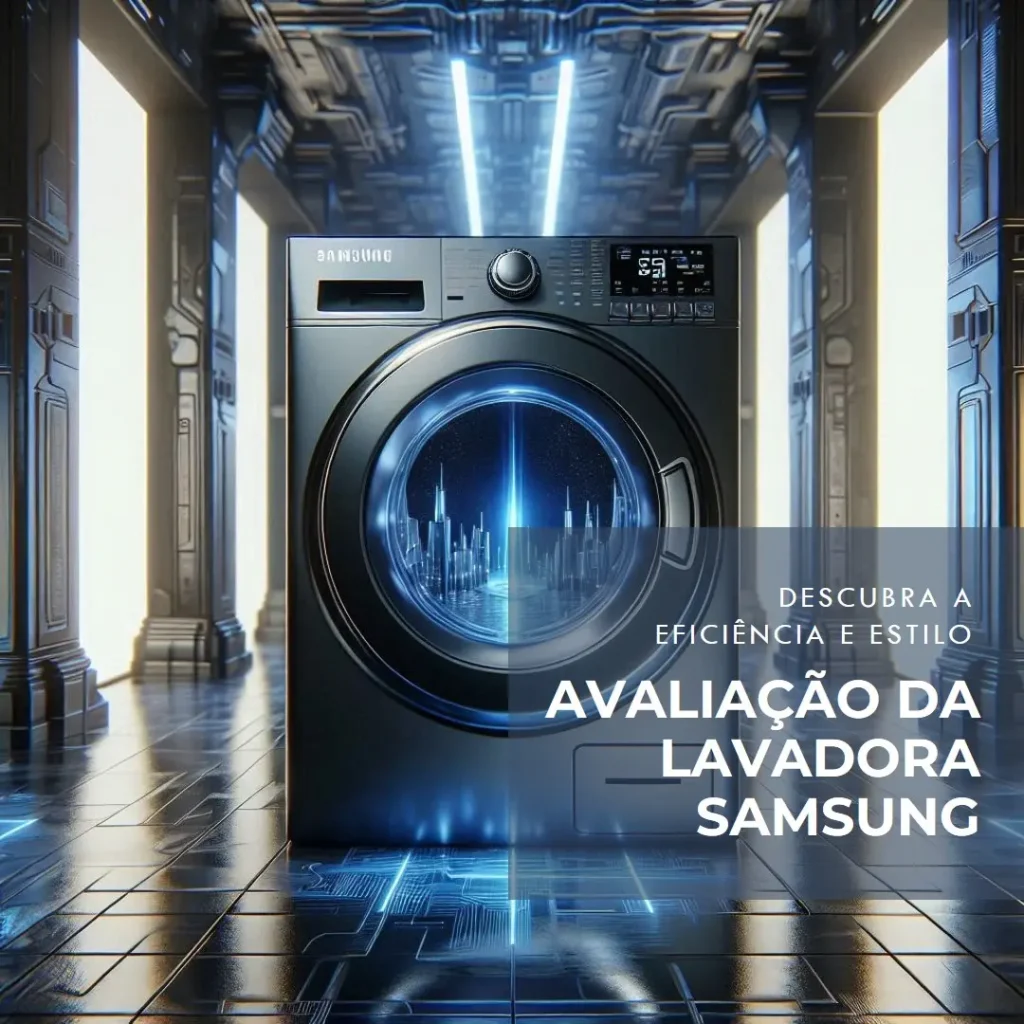 Lavadora Samsung WA23B com Inversor e 23kg