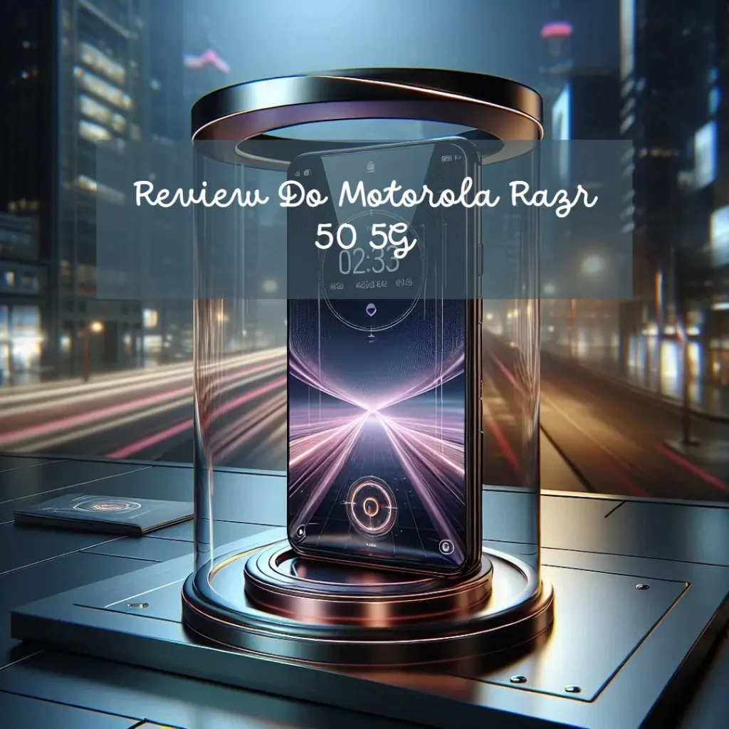 Smartphone Motorola Razr 50 5G com AI e Tela Dobrável